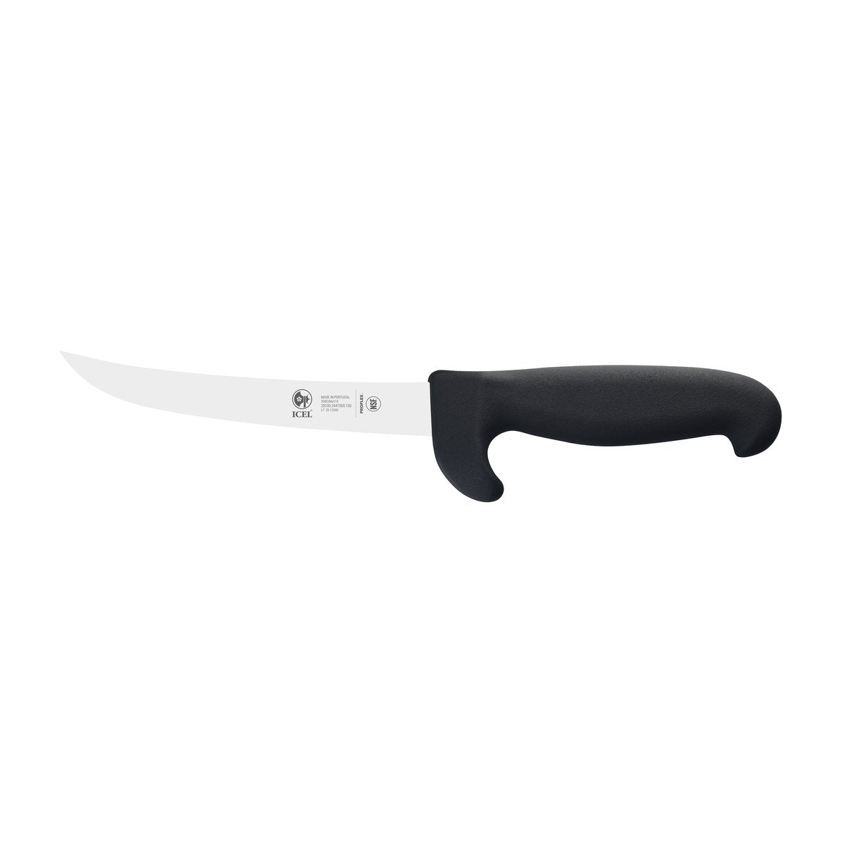 Faca para desossar Protec 15 cm, cabo preto – mod. 2447