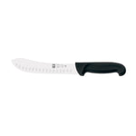 Faca de talho alvéolos Safe 20 cm, cabo preto – mod. 3652