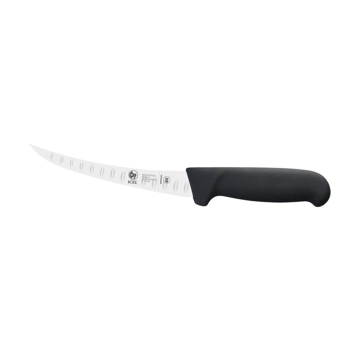 Faca para desossar alvéolos Safe 15 cm, cabo preto