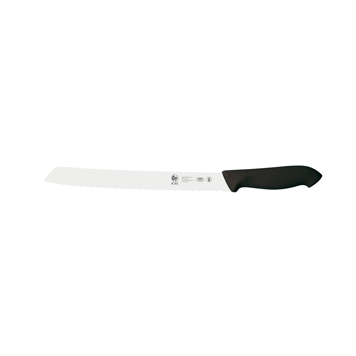 Faca para pão Horeca Prime 25 cm, cabo preto