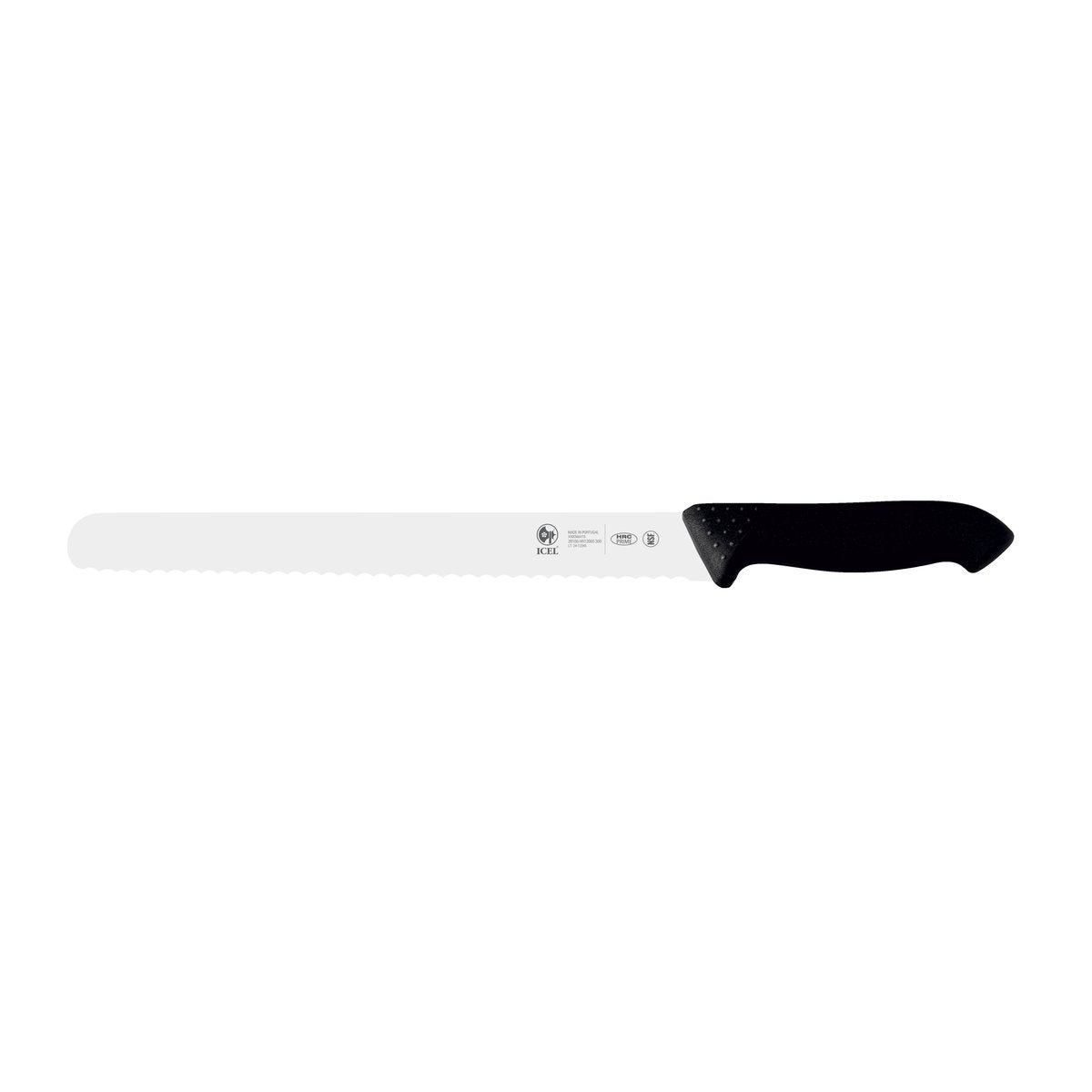 Faca para carnes frias serrilha Horeca Prime 30 cm, cabo preto