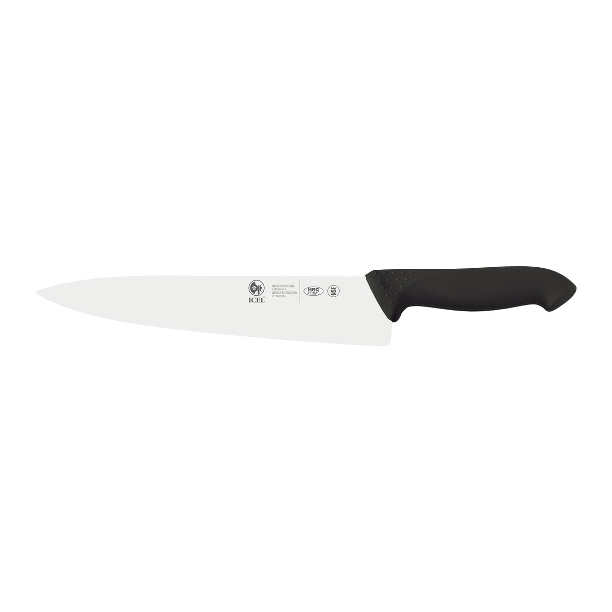 Faca de chefe lâmina estreita Horeca Prime 25 cm, cabo preto