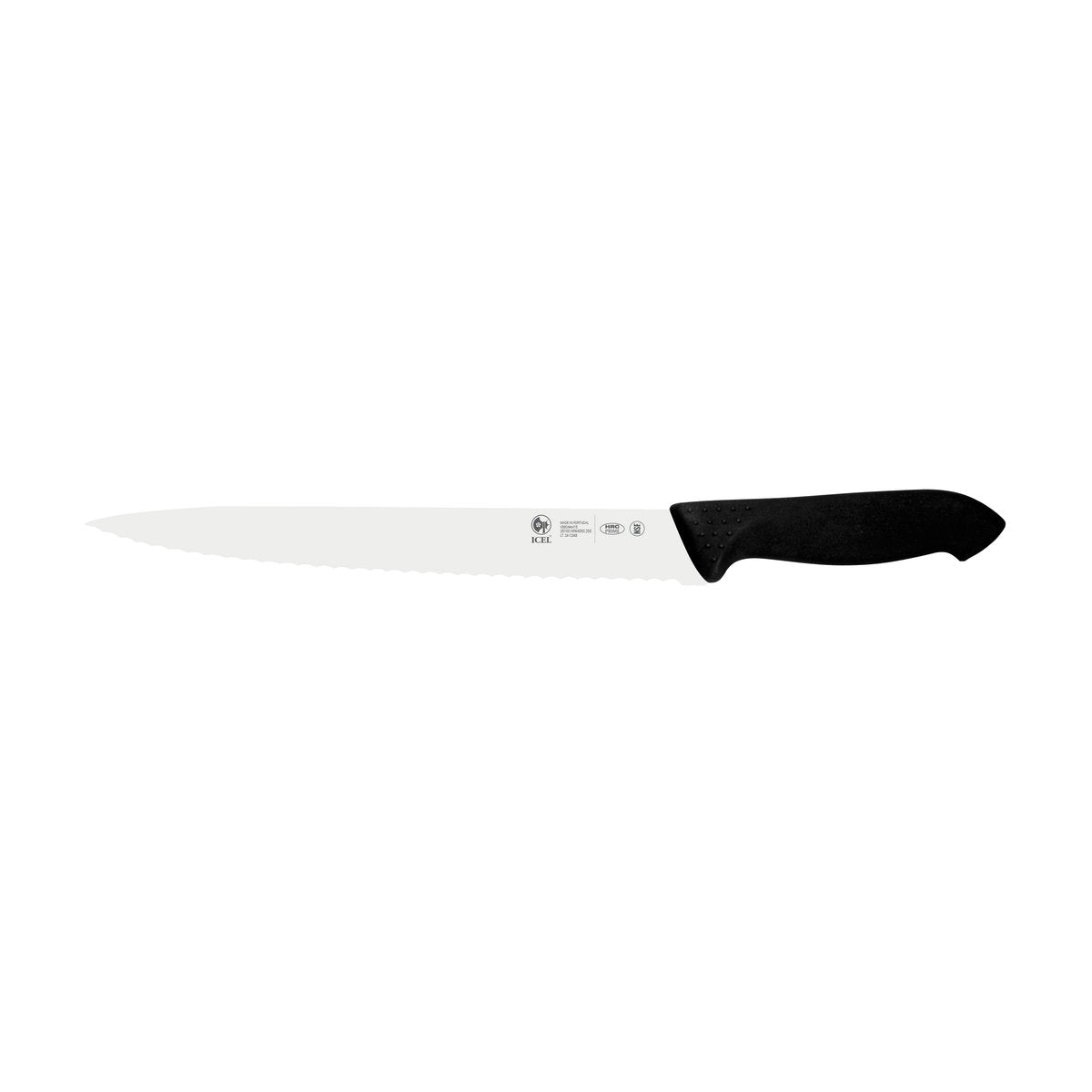 Faca para trinchar serrilha Horeca Prime 25 cm, cabo preto