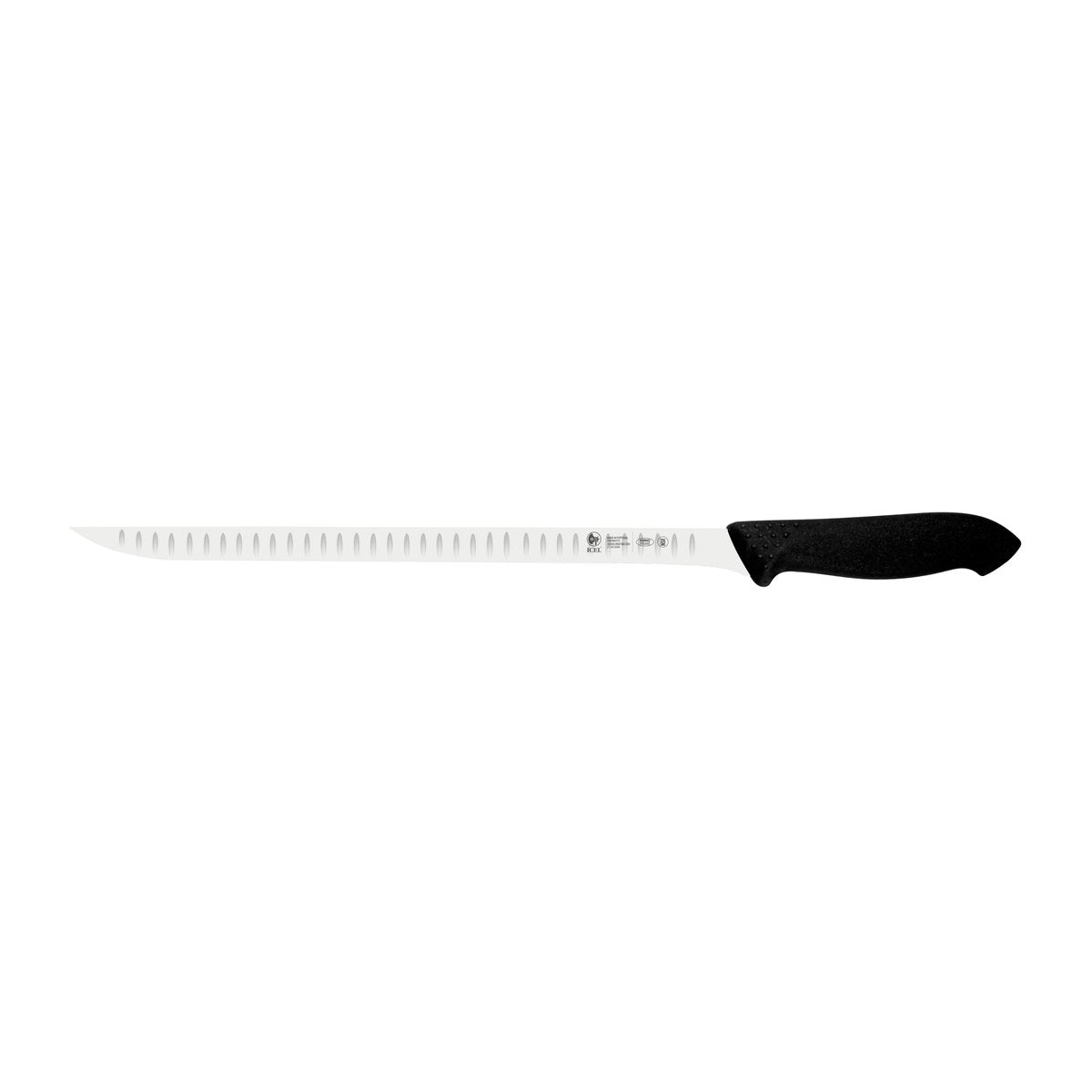 Faca para presunto alvéolos Horeca Prime 30 cm, cabo preto
