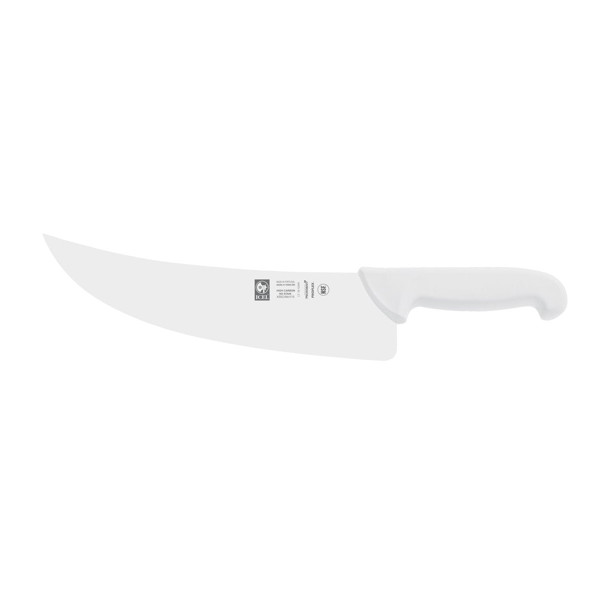 Faca de talho Safe 28 cm, cabo branco