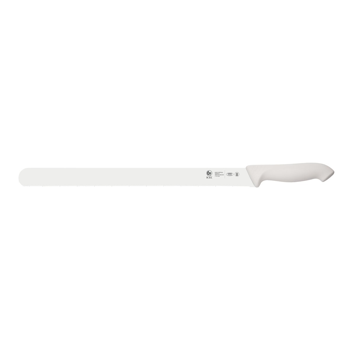 Faca de pasteleiro serra Horeca Prime 36 cm, cabo branco – mod. HR13