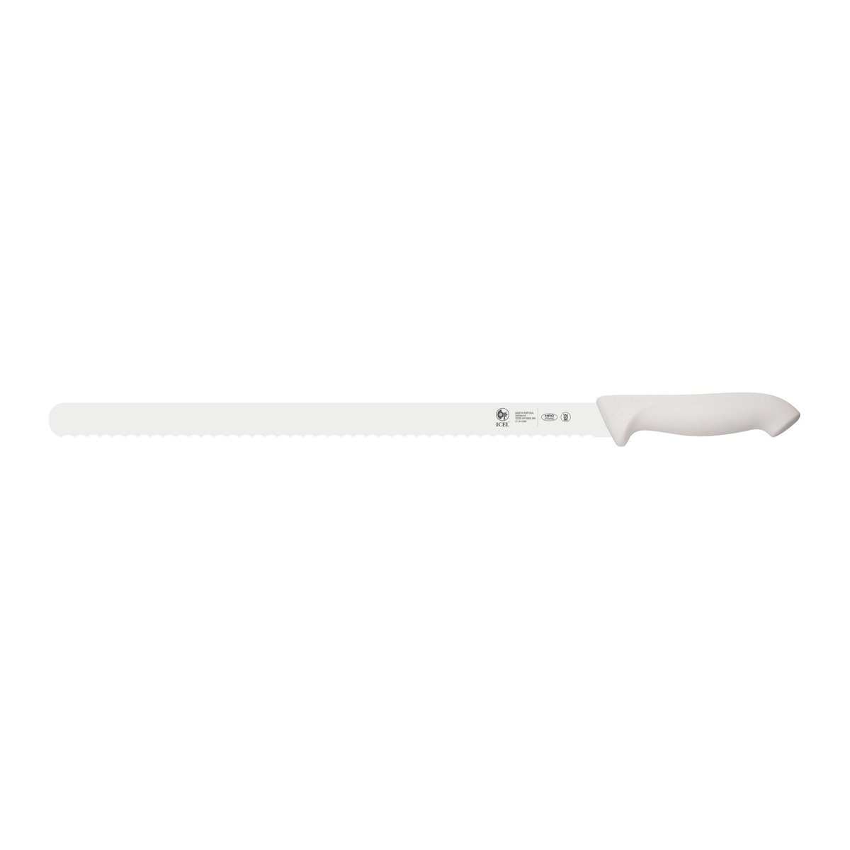 Faca de pasteleiro serrilha Horeca Prime 36 cm, cabo branco