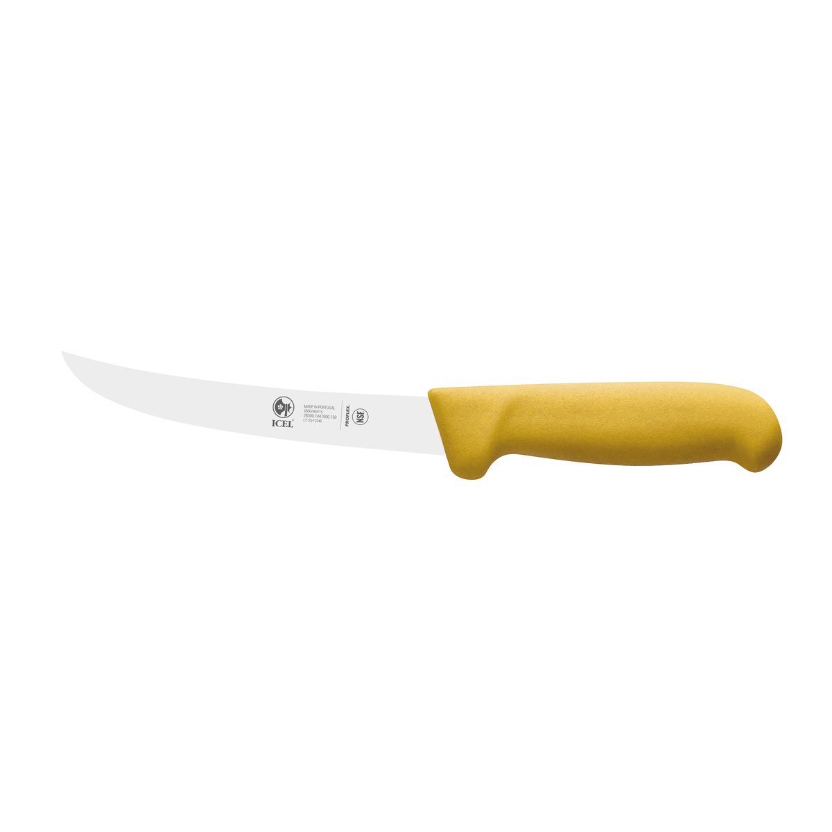Faca para desossar Safe 15 cm, cabo amarelo – mod. 1447