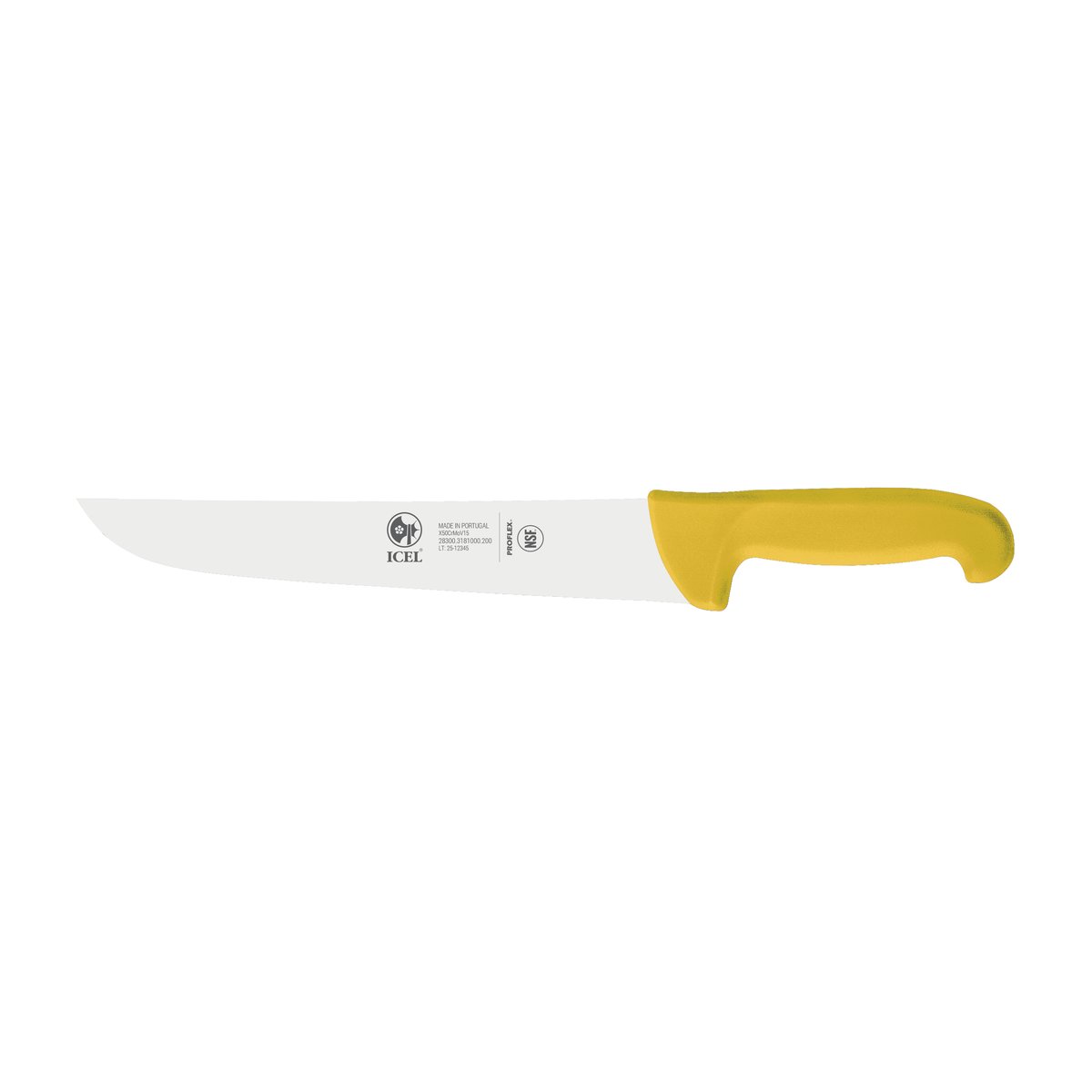 Faca de talho Safe 20 cm, cabo amarelo – mod. 3181