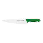 Faca de chefe lâmina estreita Horeca Prime 25 cm, cabo verde