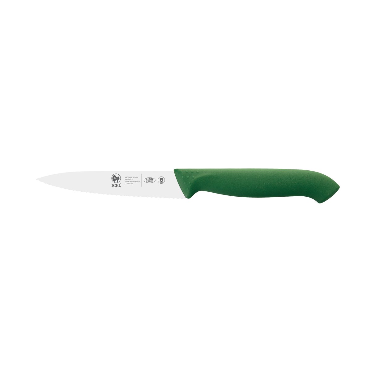 Faca para legumes serrilha Horeca Prime 10 cm, cabo verde