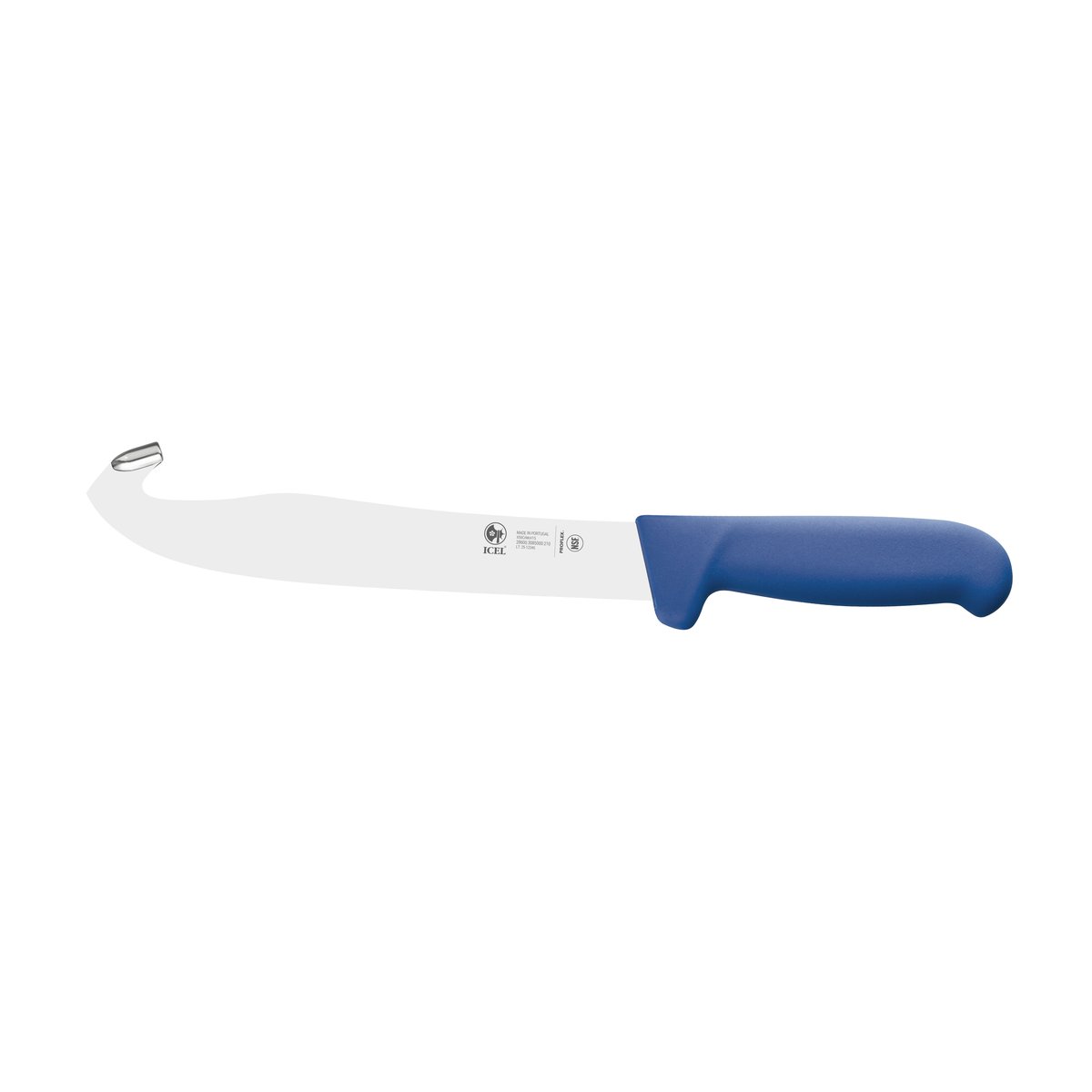 Faca para esfolar Safe 21 cm, cabo azul