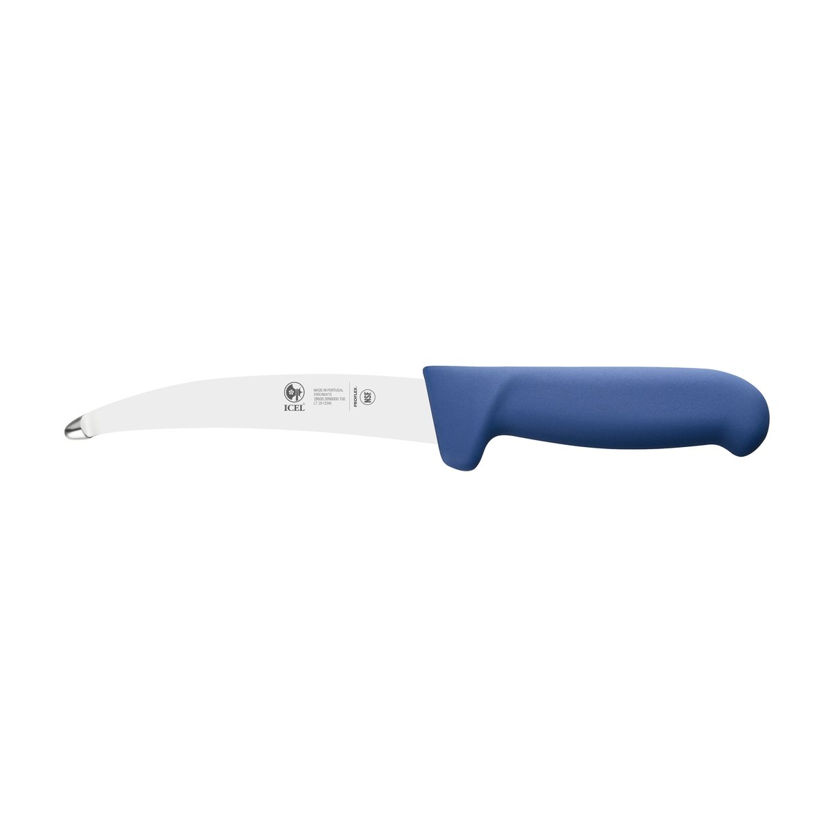 Faca para esfolar Safe 15 cm, cabo azul