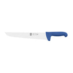 Faca de talho serrilha Safe 30 cm, cabo azul