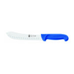 Faca de talho alvéolos Safe 25 cm, cabo azul – mod. 3652