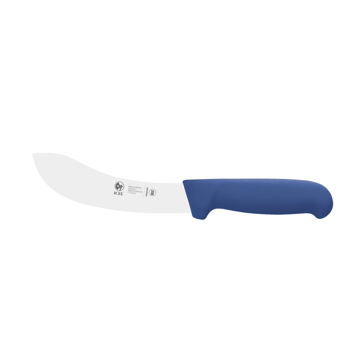 Faca para esfolar Safe 16 cm, cabo azul