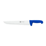 Faca de talho alvéolos Safe 26 cm, cabo azul