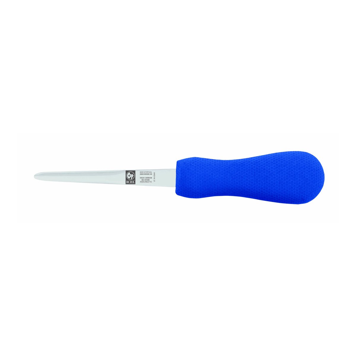 Faca para ostra 10 cm, cabo azul – mod. 9005
