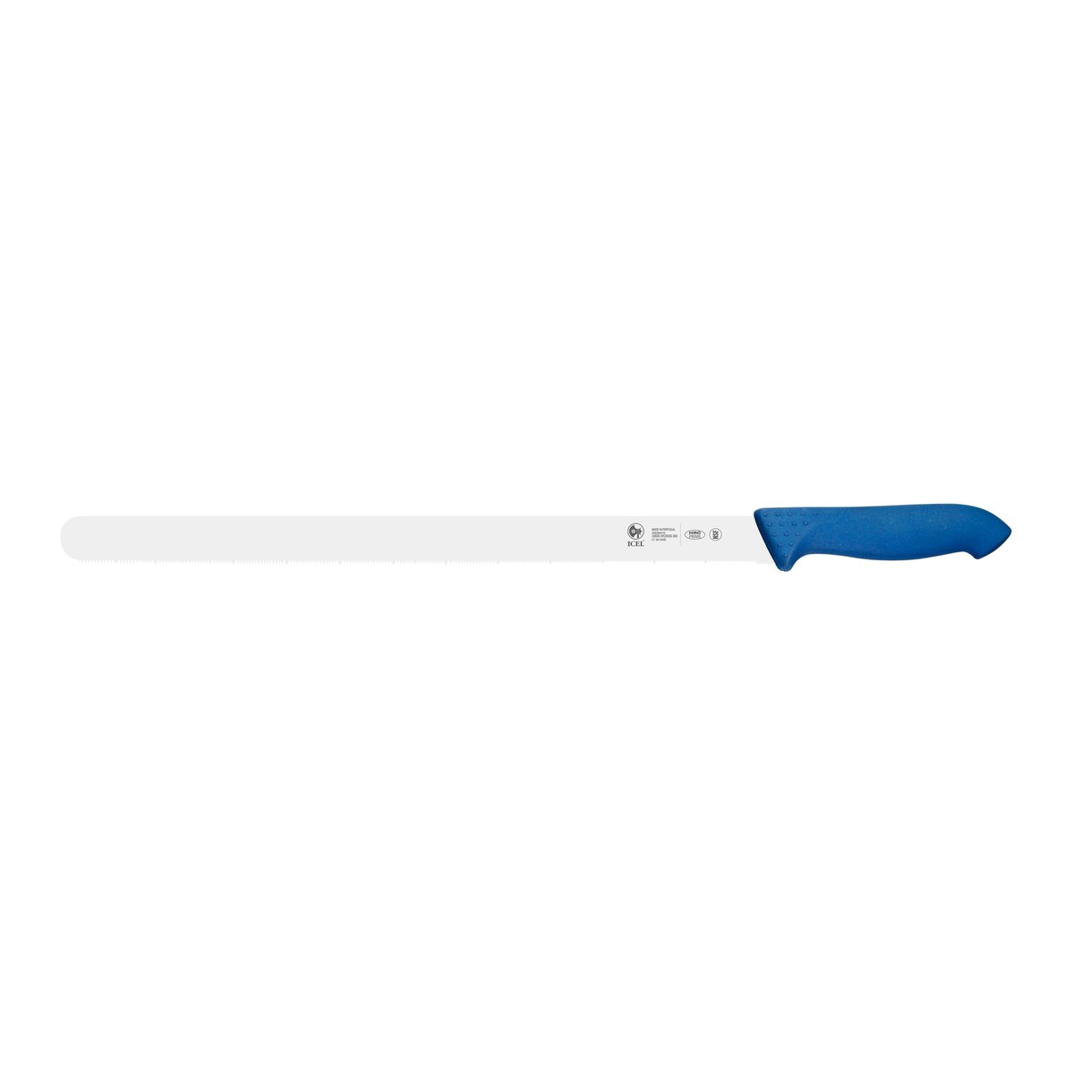 Faca de pasteleiro serra Horeca Prime 36 cm, cabo azul – mod. HR2