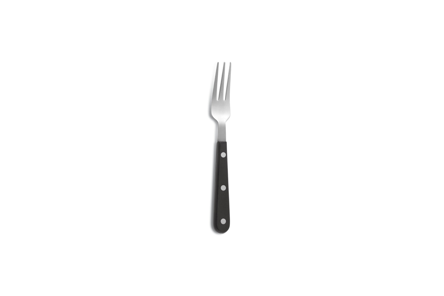 Garfo de bife Fino preto