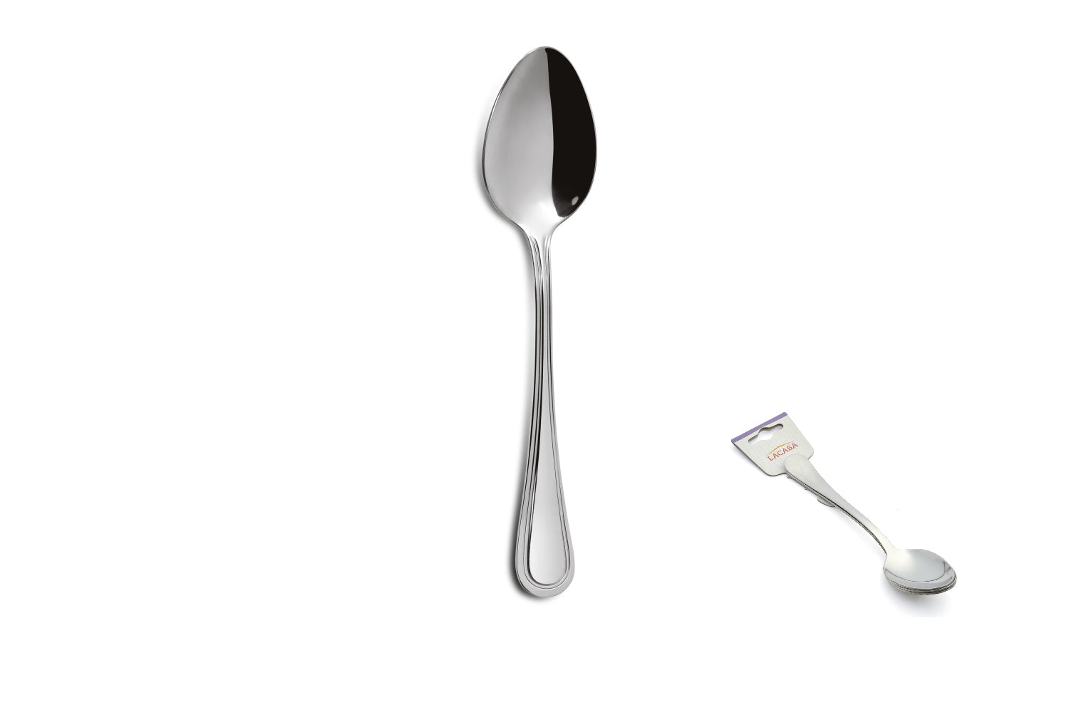 Colher de mesa Bilbao S 18% – 3 unidades em cartela