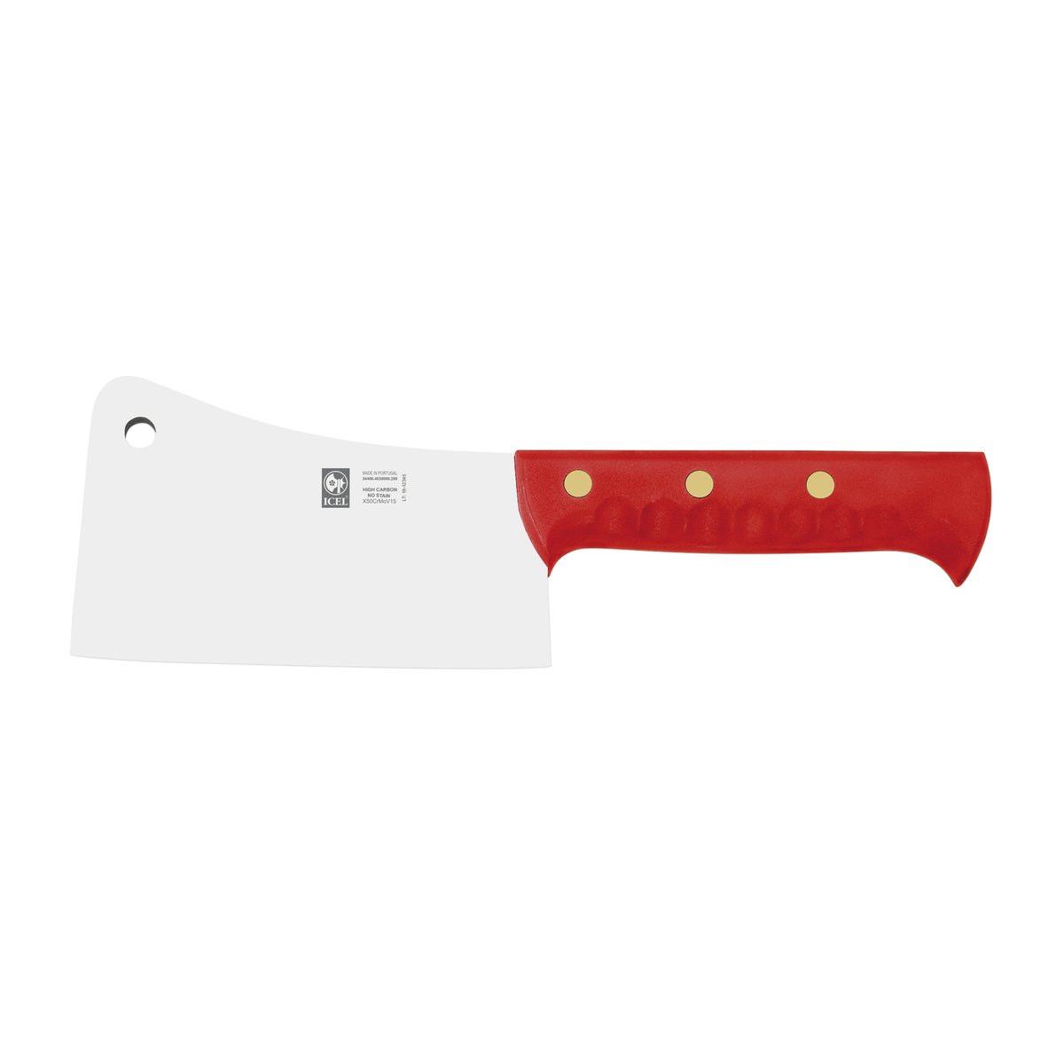 Cutelo 1000 g 20 cm, cabo vermelho