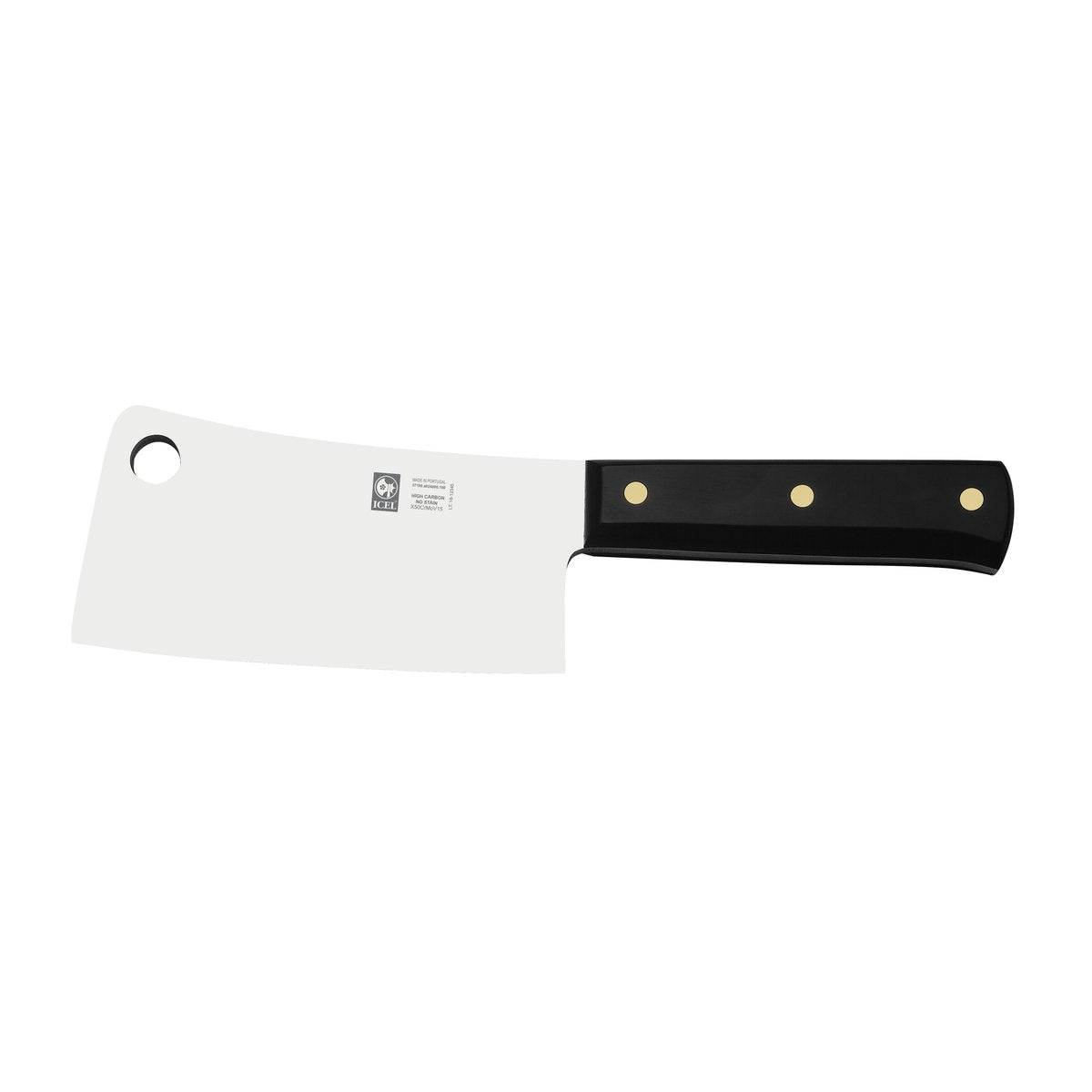 Cutelo 720 g 18 cm, cabo preto