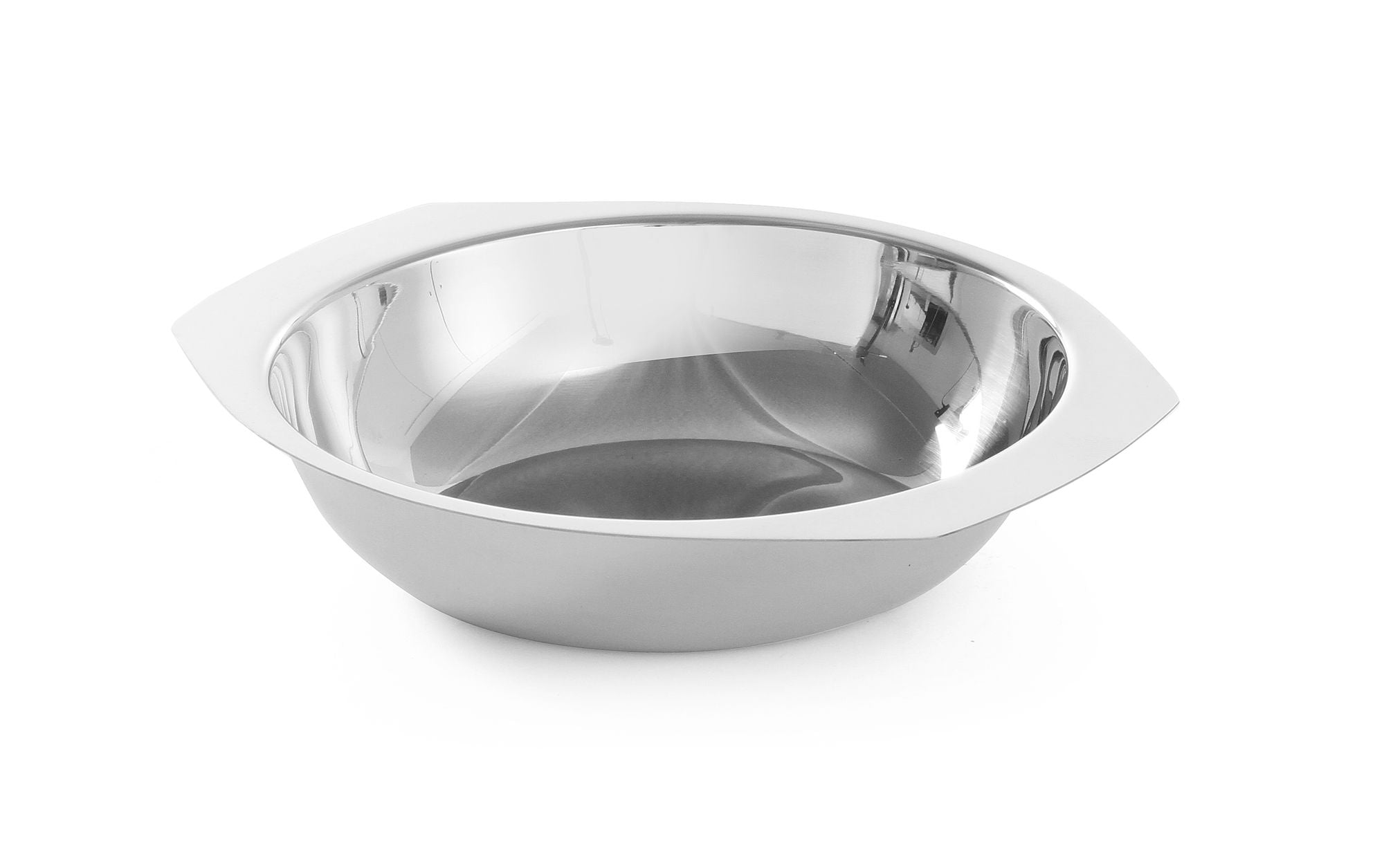 Prato de legumes inox 140x35 mm