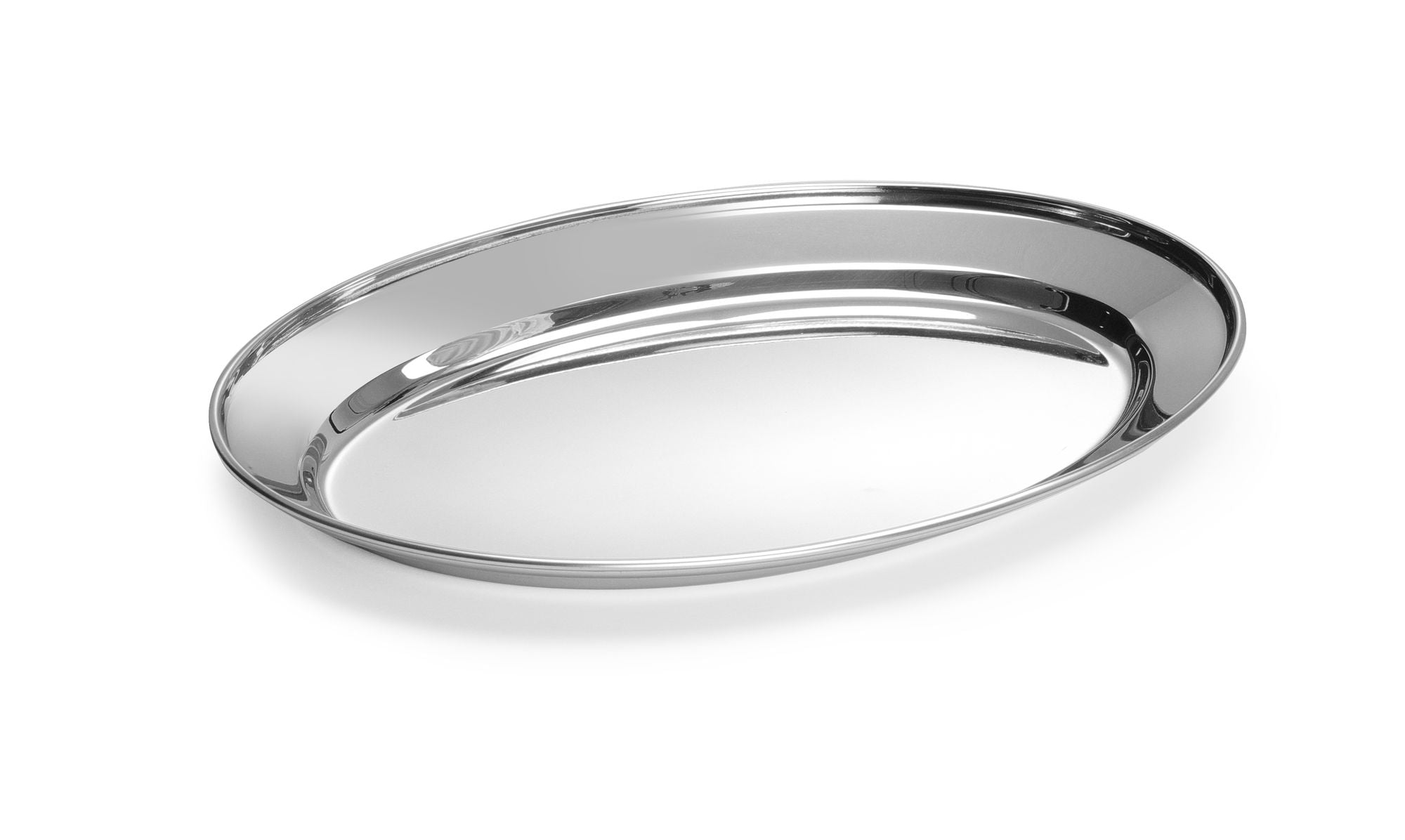 Travessa oval inox 300x220 mm