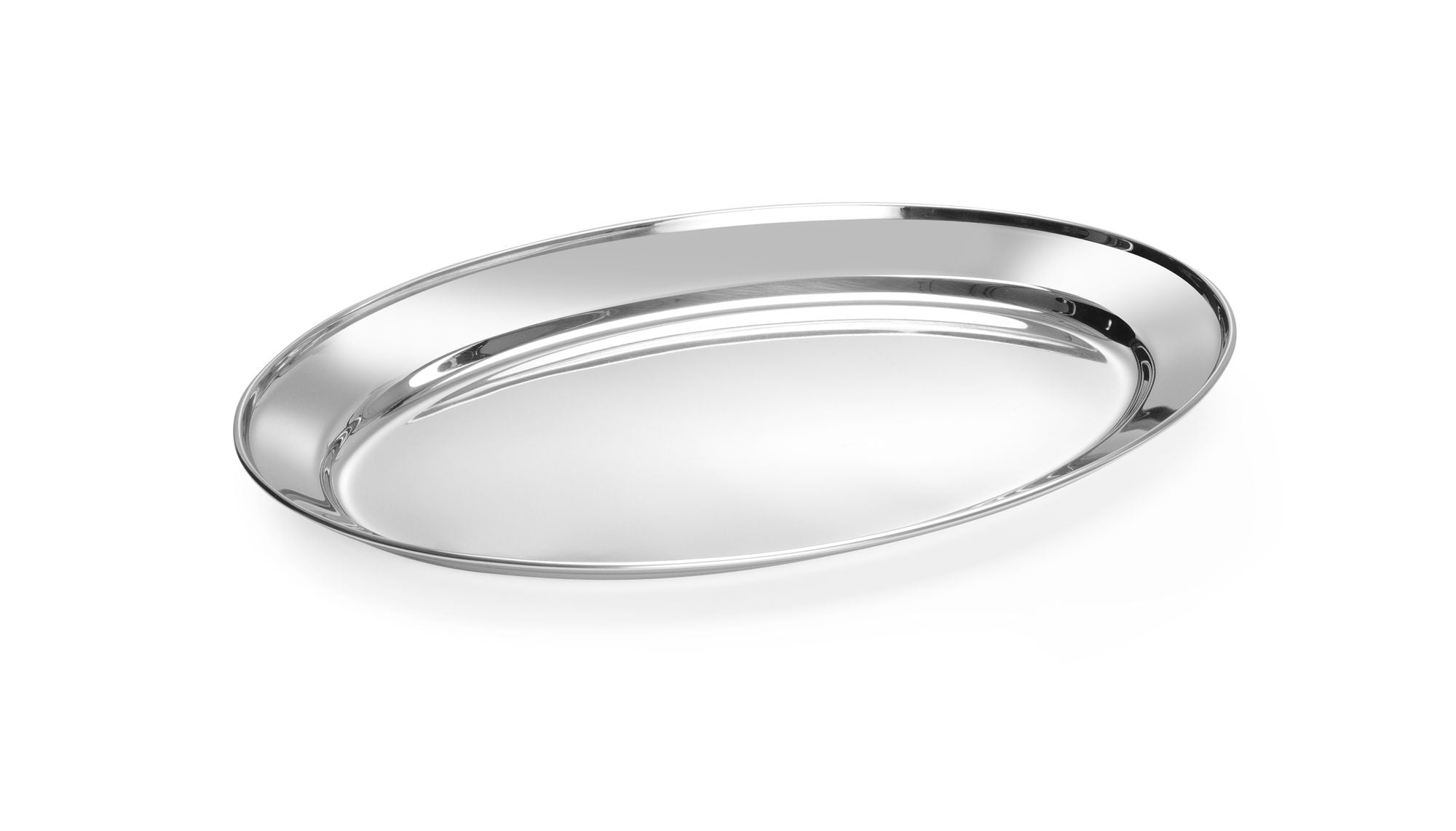Travessa oval inox 400x260 mm
