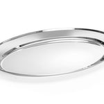 Travessa oval inox 450x290 mm
