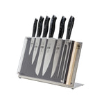Bloco de facas Douro Gourmet 6 peças, cabo de micarta – mod. DR02