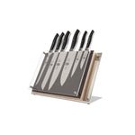 Bloco de facas Douro Gourmet 6 peças, cabo de micarta – mod. DR05