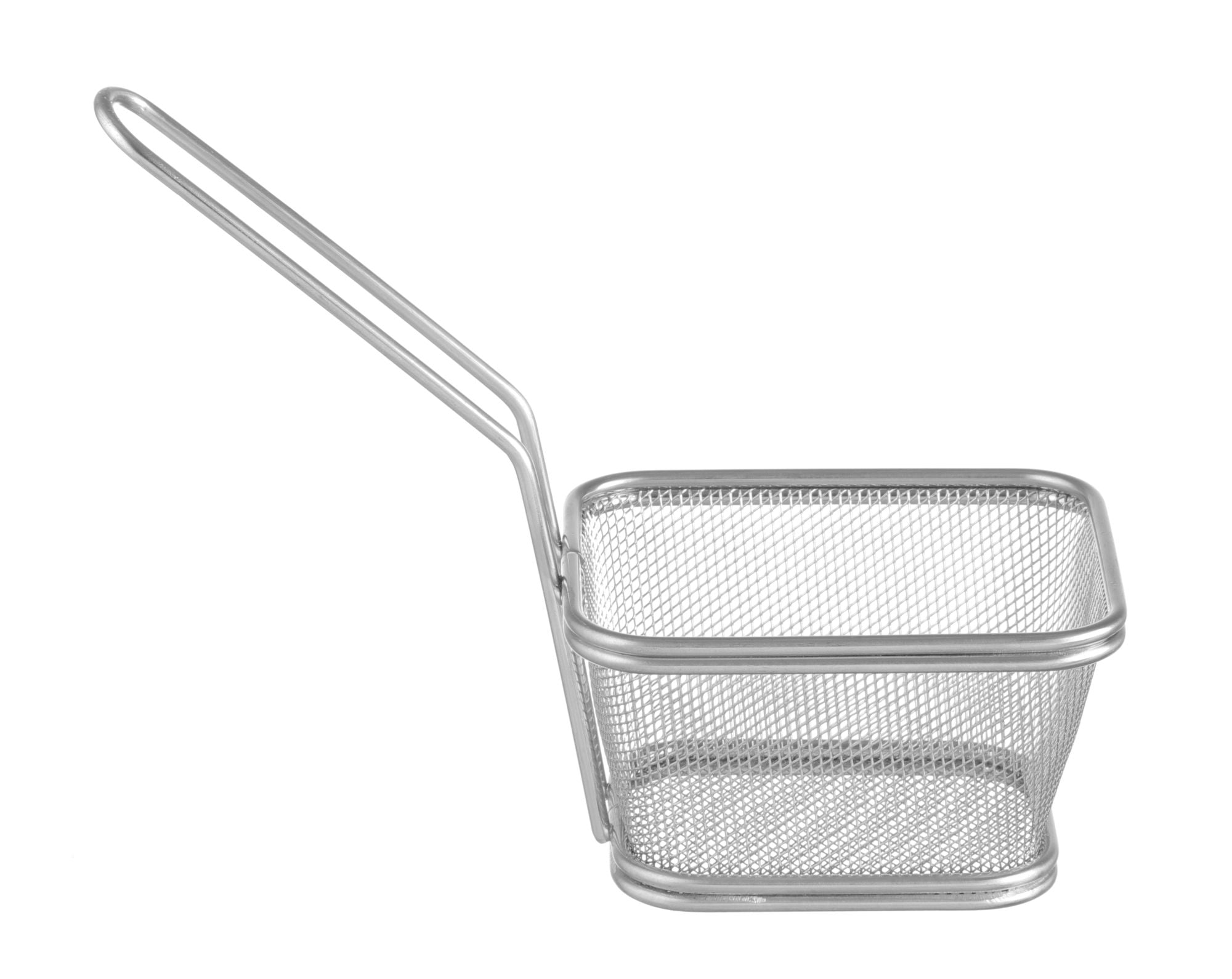 Cesto de fritura empilhável inox 105x90x60 mm