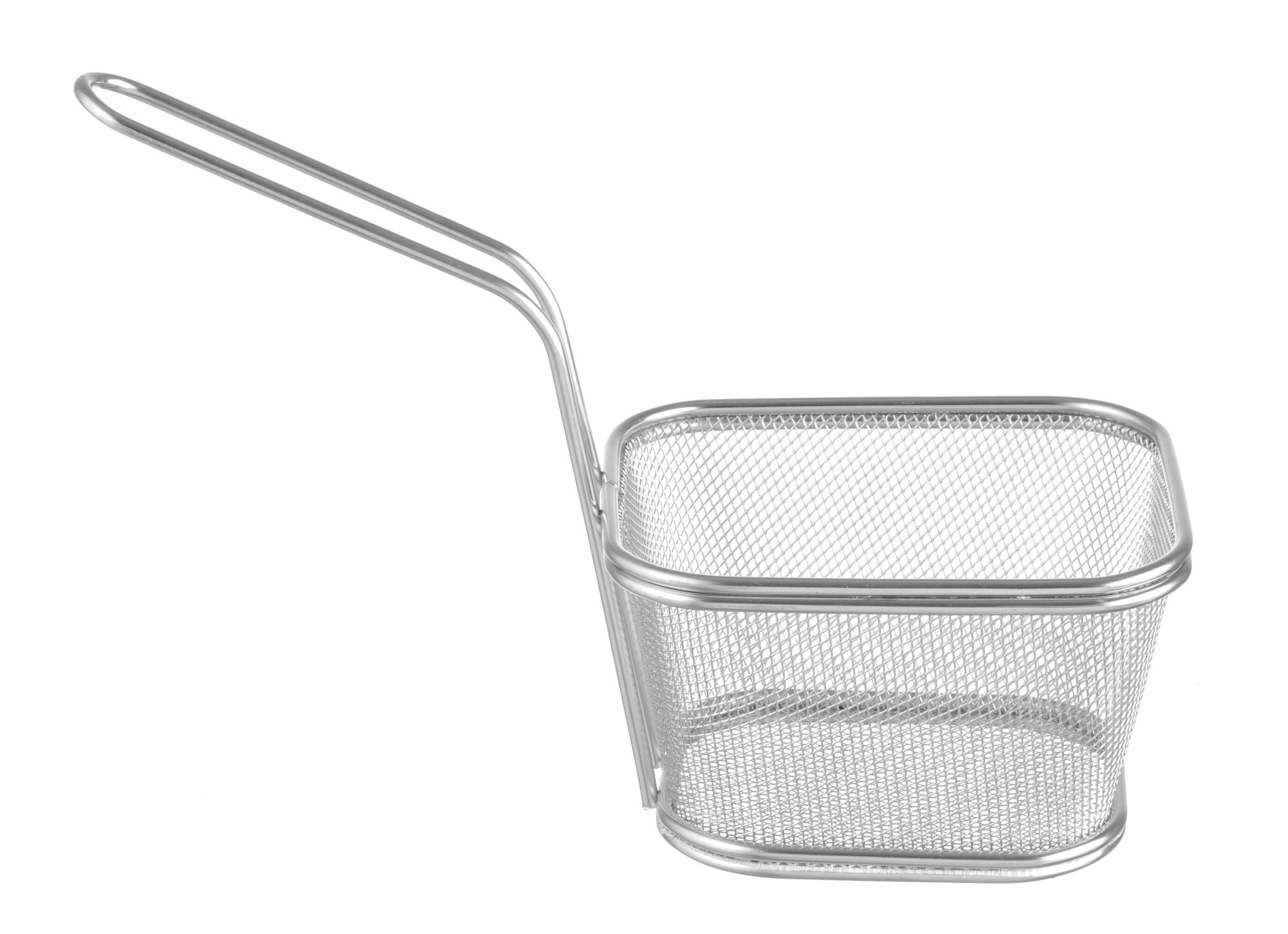 Cesto de fritura empilhável inox 130x110x80 mm