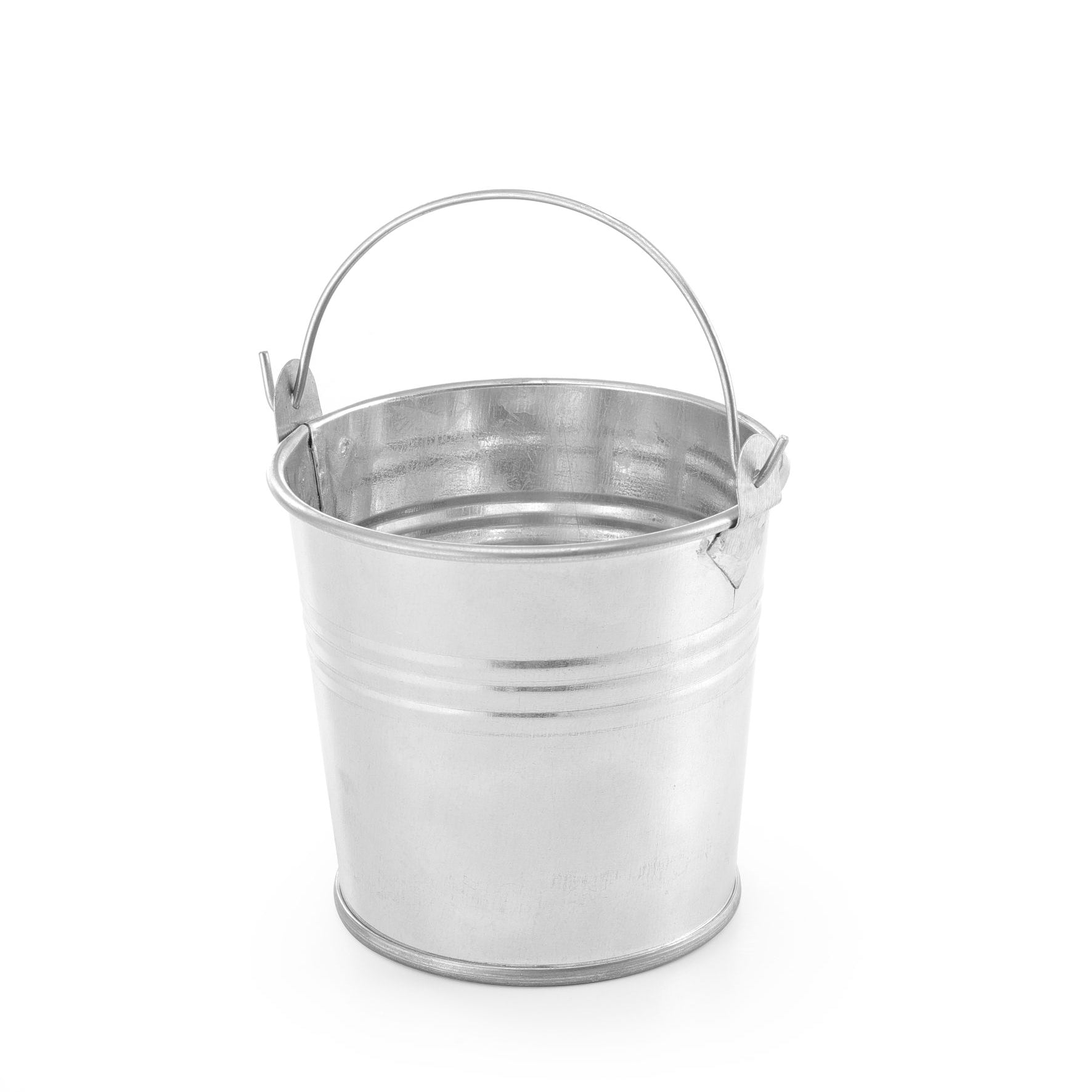 Balde com pega galvanizado 100x90 mm