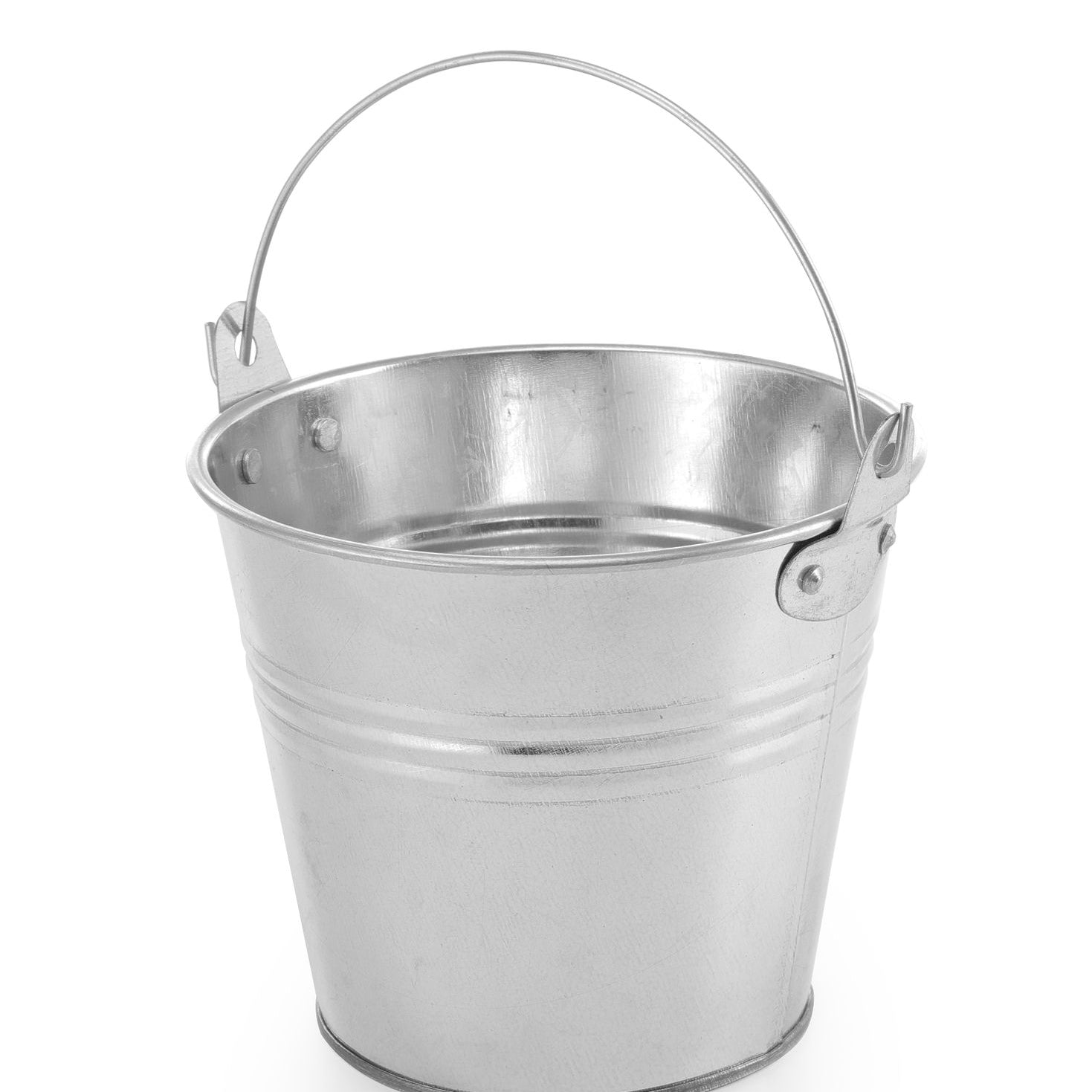 Balde com pega galvanizado Ø120x105 mm