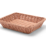 Cesto de padaria GN 1/2x65 mm em PP castanho