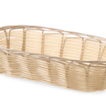 Cesto de pão oval polyrattan 225x110x60 mm
