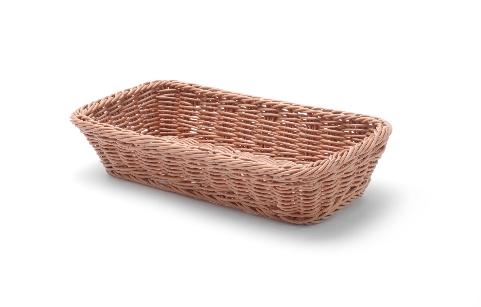 Cesto de padaria GN 1/3x65 mm em PP castanho