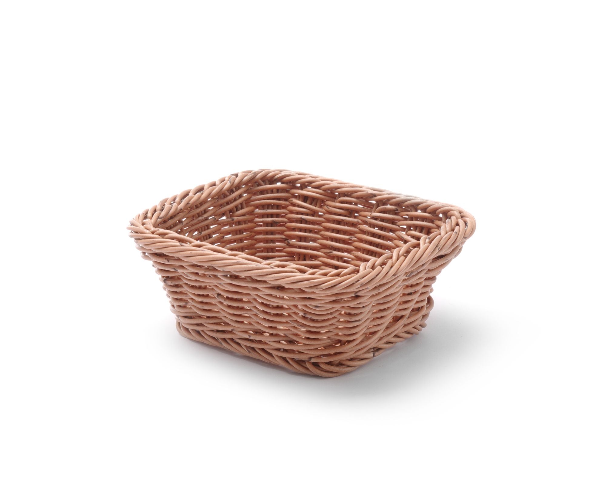 Cesto de padaria GN 1/4x65 mm em PP castanho