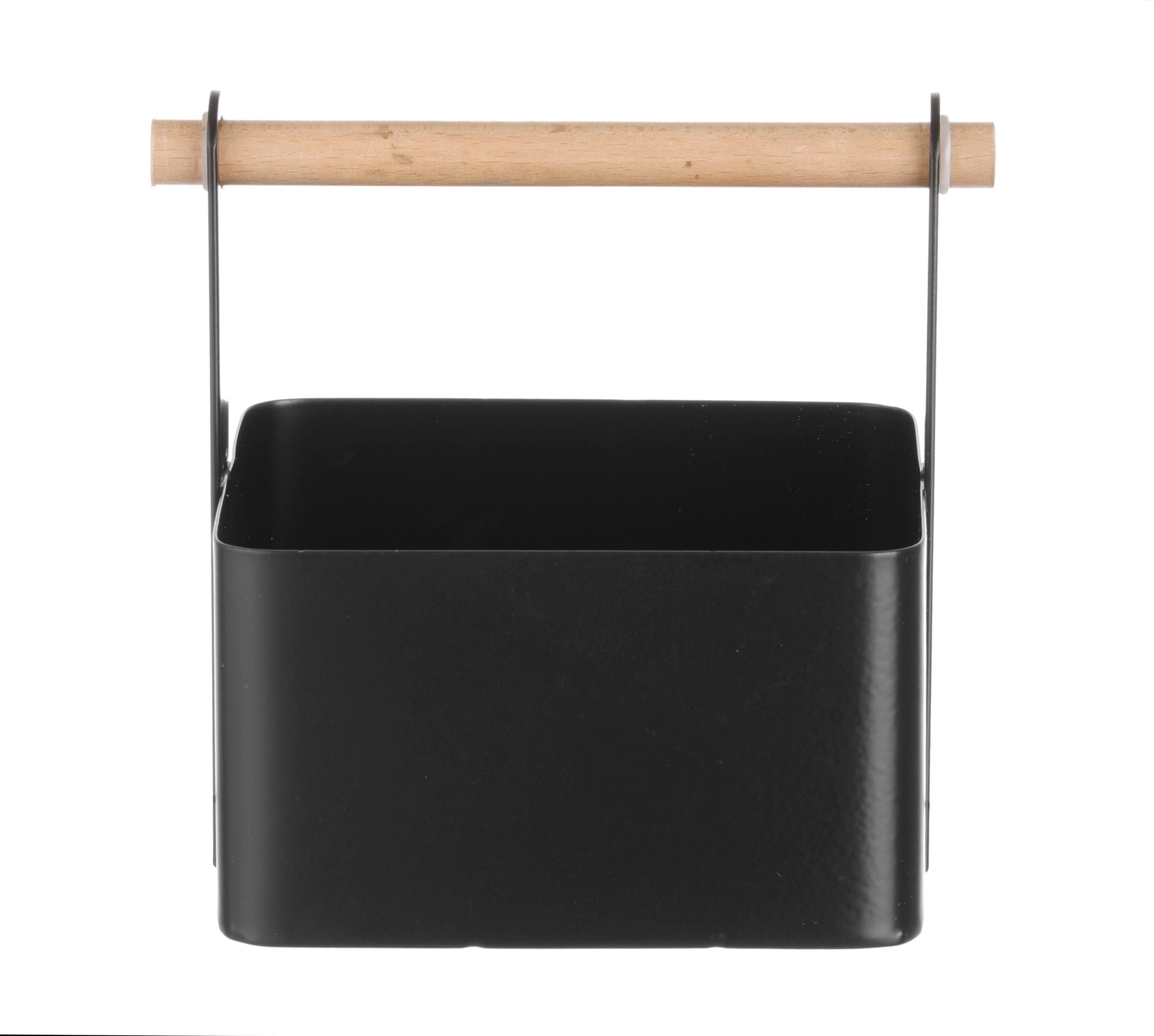 Suporte organizador de mesa preto 170x130x160 mm