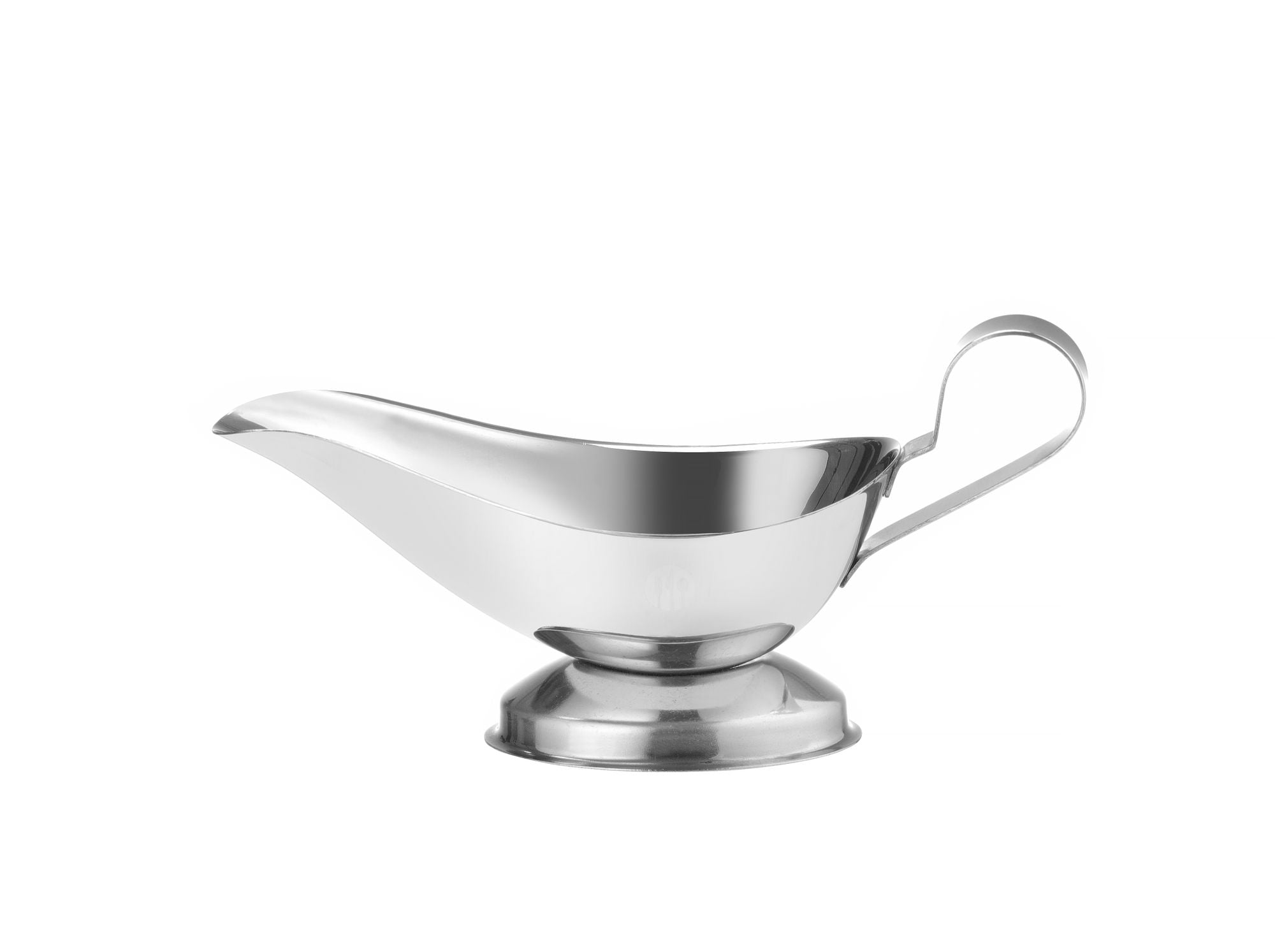 Molheira com pé 0,14 l inox