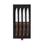 Conjunto para carne 4 peças, cabo de pau-santo – mod. ST06
