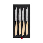Conjunto para carne 4 peças, cabo de hard maple – mod. ST04
