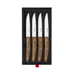 Conjunto para carne 4 peças, cabo de oliveira – mod. ST05