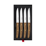 Conjunto para carne 4 peças, cabo de oliveira – mod. ST06