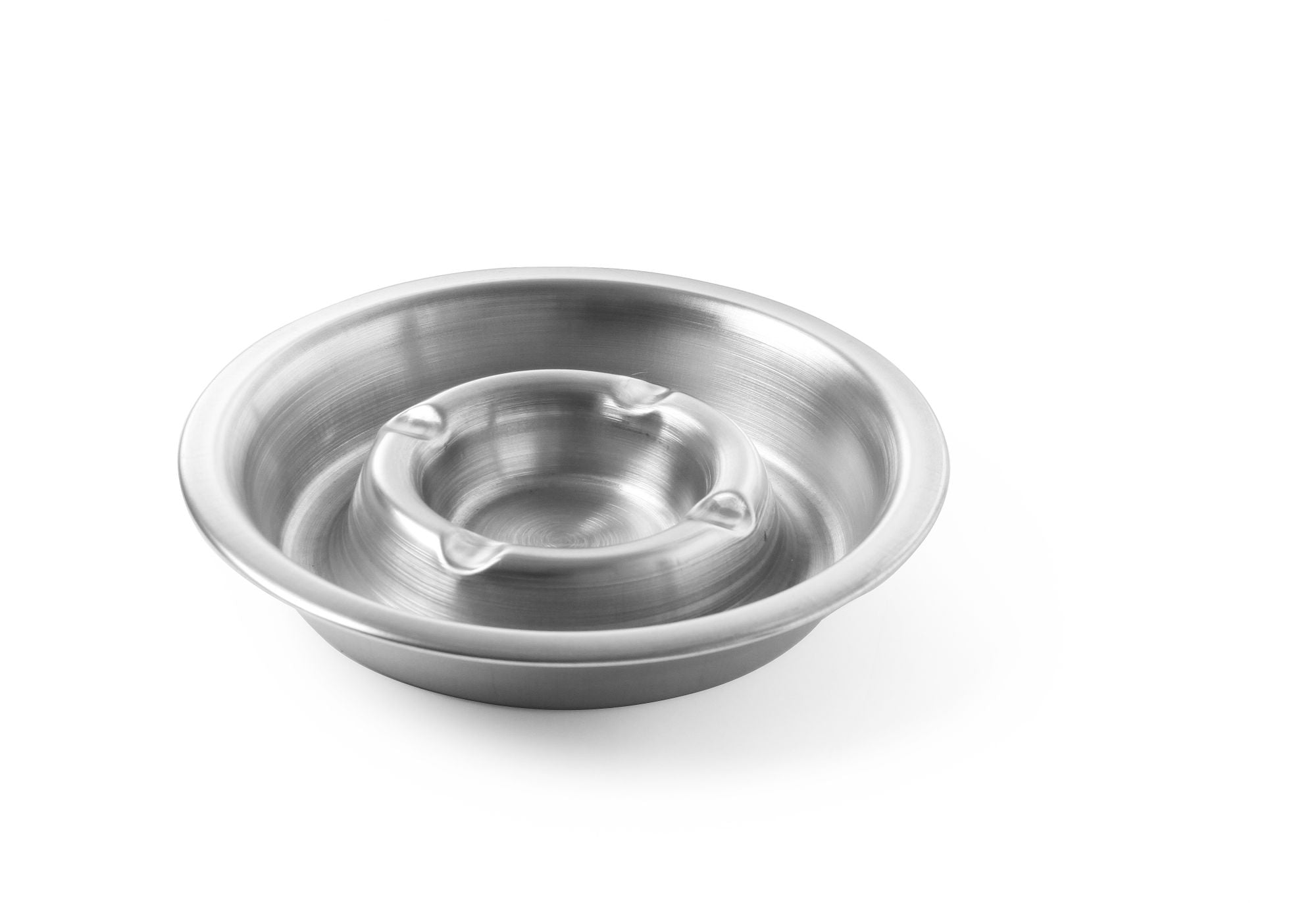 Cinzeiro com aro corta-fogo inox 140x30 mm
