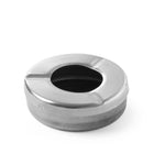 Cinzeiro com tampa inox 90x28 mm