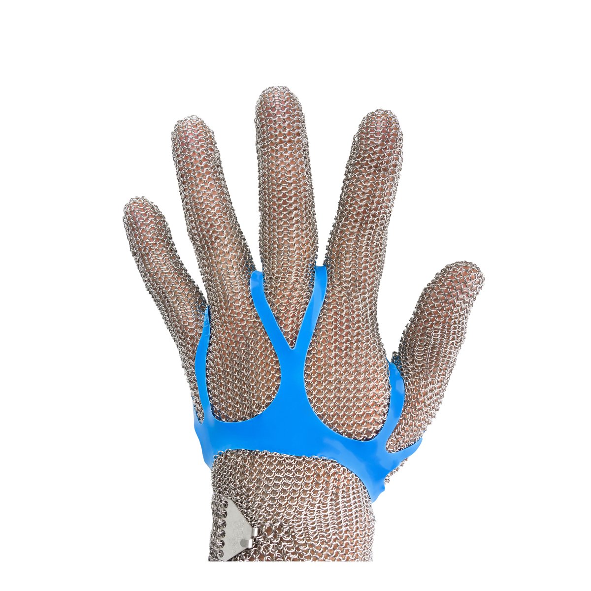 Aperto para luvas de proteção, azul
